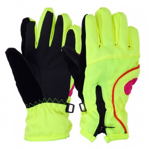 Рукавички гірськолижні теплі дитячі Camping L-XL салатовий, код: C-3258_LXLLG Рукавички гірськолижні теплі дитячі Camping L-XL салатовий, код: C-3258_LXLLG