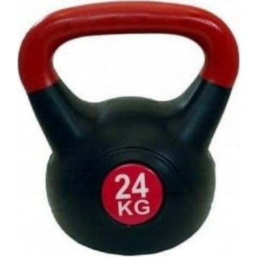 Гиря композитна Kettlebell 24 кг, чорний, код: M-12729016-IN