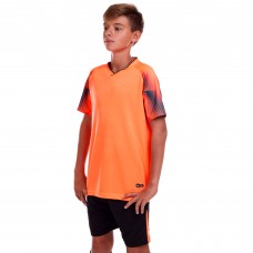 Форма футбольна дитяча PlayGame Lingo XS, рост 145-155, помаранчевий-чорний, код: LD-M8608B_XSORBK