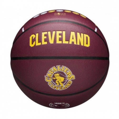 М"яч баскетбольний Wilson NBA Team City Collector BSKT Cle Caval №7, бордовий, код: 97512571333