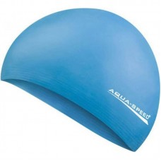 Шапка для плавання Aqua SpeedSoft Latex блакитний, код: 5908217657244
