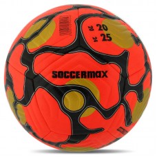 М"яч футбольний Soccermax Hybrid №5, помаранчевий, код: FB-4364_OR
