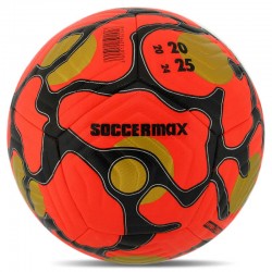 М"яч футбольний Soccermax Hybrid №5, помаранчевий, код: FB-4364_OR