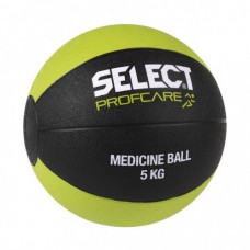 М"яч медичний Select Medicine ball 5 кг, чорний-салатовий, код: 5703543204137