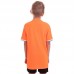 Форма футбольная подростковая PlayGame размер 24, рост 120, оранжевый-черный, код: CO-1908B_24ORBK-S52