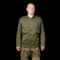 Куртка тактична чоловіча Brotherhood М65 R2D2 весна-осінь, бавовна, 48-50/182-188, оливковий, код: 2023102301637
