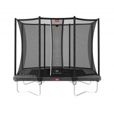 Батут Berg Ultim Favorit Regular Grey 2800 мм + сітка Safety Net Comfort, код: 32.25.62.30