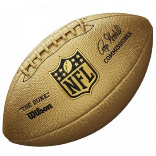 М"яч для американського футболу Wilson Duke metallic edition OS FB gold, код: 887768765736 М"яч для американського футболу Wilson Duke metallic edition OS FB gold, код: 887768765736