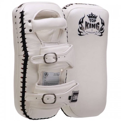 Пади для тайського боксу Тай-педи Top King Extreme L, 2 шт, білий, код: TKKPE-BU-L_W