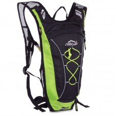 Рюкзак спортивний з жорсткою спинкою Inoxto зелений, код: L558_G