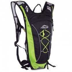 Рюкзак спортивний з жорсткою спинкою Inoxto зелений, код: L558_G