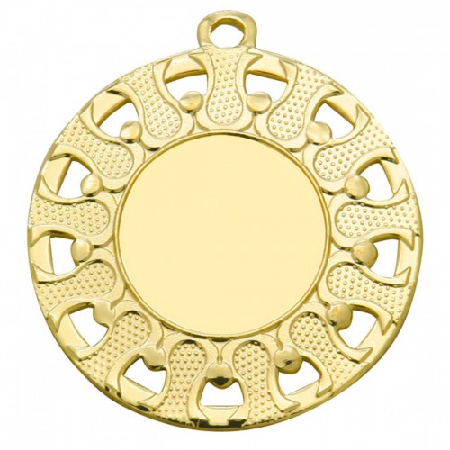 Медаль орнамент PlayGame жетон d 25мм, d 50мм, золото, код: 2963060059099