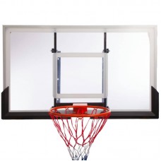 Щит баскетбольний PlayGame з кільцем і сіткою, код: S027B-S52