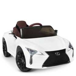 Дитячий електромобіль Bambi Lexus LC 500, білий, код: JE1618EBLR-1-MP