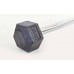 Штанга фіксована BioGym Rubber Hexagon Barbell 25 кг, код: TA-6230-25