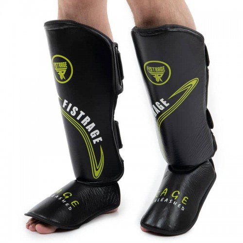 Захист гомілки і стопи для єдиноборств Fistrage XL, чорний-зелений, код: VL-8496_XLBKG Захист гомілки і стопи для єдиноборств Fistrage XL, чорний-зелений, код: VL-8496_XLBKG