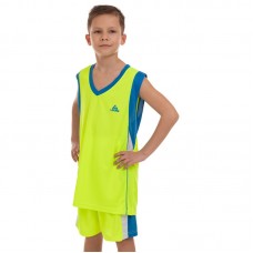 Форма баскетбольна дитяча PlayGame Lingo XL (ріст 145-155) салатовий, код: LD-8095T_XLLG-S52