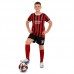 Форма футбольна дитяча PlayGame із символікою AC MILAN домашня, розмір 20, зріст 115-125, червоний-чорний, код: CO-4651_20