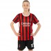 Форма футбольна дитяча PlayGame із символікою AC MILAN домашня, розмір 20, зріст 115-125, червоний-чорний, код: CO-4651_20