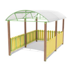 Альтанка аркова Miros 4000х2670х2630 мм, код: DIO219.1 Альтанка аркова Miros 4000х2670х2630 мм, код: DIO219.1