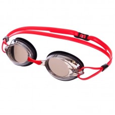 Окуляри для плавання дорослі дзеркальні лінзи MadWave Spurt Mirror червоний-чорний, код: M042725_R Окуляри для плавання дорослі дзеркальні лінзи MadWave Spurt Mirror червоний-чорний, код: M042725_R