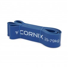 Еспандер-петля Cornix Power Band 29-79 кг, синій, код: XR-0135