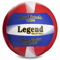 М"яч волейбольний Legend №5 PU, червоний-синій-білий, код: LG2121 М"яч волейбольний Legend №5 PU, червоний-синій-білий, код: LG2121