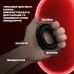 Еспандер кистьовий силіконовий PowerPlay Hand Grip Hard 30 кг, чорний, код: PP_4333_Black_30kg