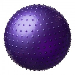 М"яч фітнес масажний FitGo 85см, фіолетовий, код: 5415-4V-WS