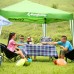 Тент-намет KingCamp Gazebo 3000х3000х2000-2500 мм, зелений, код: KT3050 Green