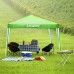 Тент-намет KingCamp Gazebo 3000х3000х2000-2500 мм, зелений, код: KT3050 Green