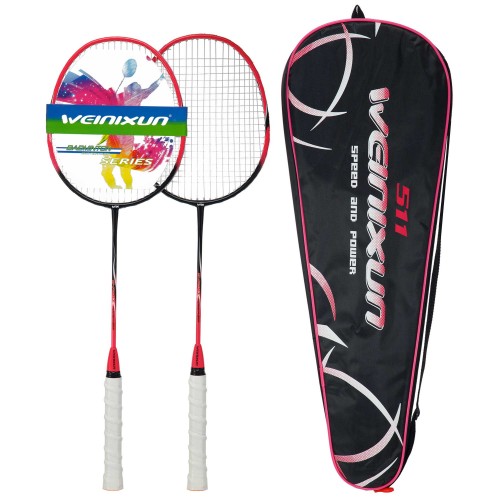 Набір для бадмінтону в чохлі Weinixun WNX G-Force Power, малиновий, код: 511_M Набір для бадмінтону в чохлі Weinixun WNX G-Force Power, малиновий, код: 511_M