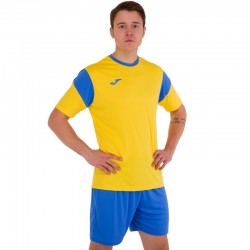 Форма футбольна Joma Phoenix L (50), жовтий-синій, код: 102741-907_L