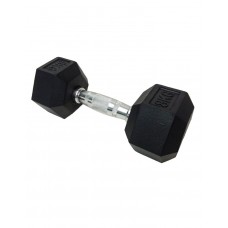 Гантель шестигранний гумовий HouseFit DD 6442-8, 1х8 кг, код: К00012797 Гантель шестигранний гумовий HouseFit DD 6442-8, 1х8 кг, код: К00012797