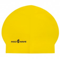 Шапочка для плавання MadWave Solid жовтий, код: M056501_Y