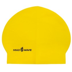 Шапочка для плавання MadWave Solid жовтий, код: M056501_Y