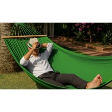 Монотонний гамак з планкою WCG Wish двомісний XXL 2000х1500 мм, салатовий, код: HW-08L-2-IF