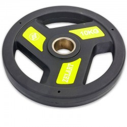 Диски поліуретанові Zelart з хватом і металевою втулкою 10кг (d-51мм), код: TA-5344-10-S52 Диски поліуретанові Zelart з хватом і металевою втулкою 10кг (d-51мм), код: TA-5344-10-S52