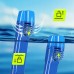Маска для снорклінгу зі складною трубкою Tsunami S/M повнолицьова, синій, код: P-5905973405454