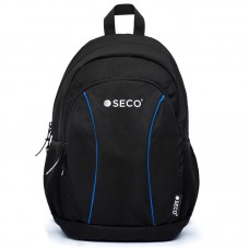 Рюкзак Seco Strando Black 420х280х180мм, чорний-синій, код: 22290304-SE
