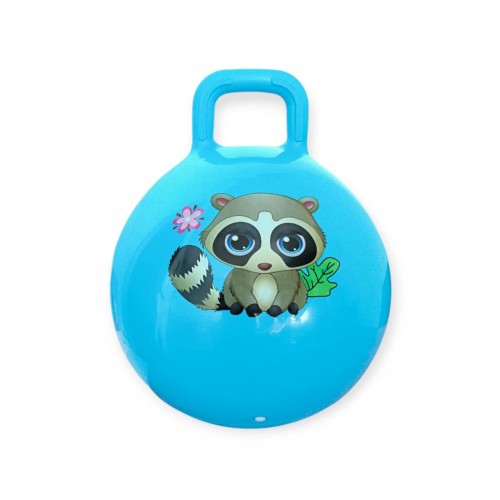 М"яч дитячий стрибун з ручкою SNS 4-D45 45 см, синій, код: 18207-SNS