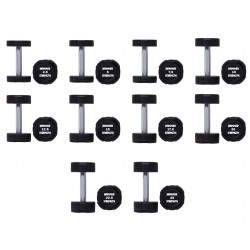 Гантельний ряд Hammer Strength TPU 2.5-25 кг (10 пар), 275 кг, код: 523481-AX