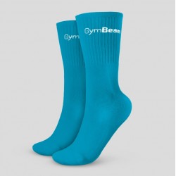 Шкарпетки GymBeam ¾ Socks 3Pack Aquamarine розмір XL/XXL (44-47), аквамарин, код: 310053-GB