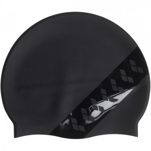 Шапка для плавання Arena Icons Team Stripe Cap чорний, код: 3468337429883 Шапка для плавання Arena Icons Team Stripe Cap чорний, код: 3468337429883