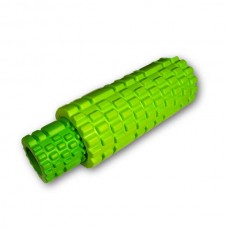 Масажний ролик EasyFit Grid Roller Double 33 см, салатовий, код: EF-7737-6-Gr-EF