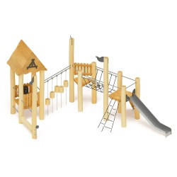 Дитячий ігровий комплекс Miros 8000х5000х4000 мм, код: WP705