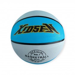 М"яч баскетбольний Xidsen №7, біло-блакитний, код: 18092-SNS