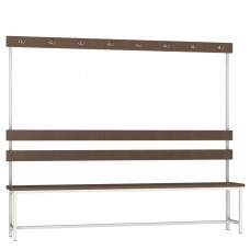 Лавка одностороння для роздягальні Emby CB-2000, 325х2000х1660 мм, код: 2413752510-E Лавка одностороння для роздягальні Emby CB-2000, 325х2000х1660 мм, код: 2413752510-E