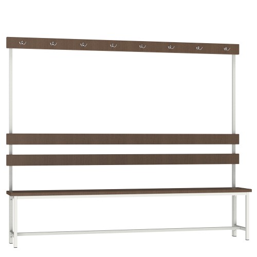 Лавка одностороння для роздягальні Emby CB-2000, 325х2000х1660 мм, код: 2413752510-E Лавка одностороння для роздягальні Emby CB-2000, 325х2000х1660 мм, код: 2413752510-E