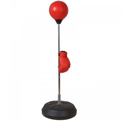 Груша боксерська на стійці WorldSport 1460 мм, червоний, код: 87040/8312-WS Груша боксерська на стійці WorldSport 1460 мм, червоний, код: 87040/8312-WS
